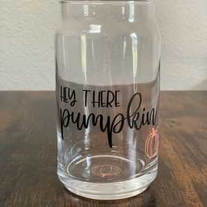 Iced coffee beer can glass 16oz